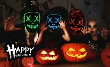 Load image into Gallery viewer, LED Halloween Party Mask
