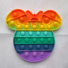 Load image into Gallery viewer, Silicone Push Pop Fidget Bubble Sensory Toy