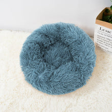 Load image into Gallery viewer, Calming Donut Cat and Dog Bed, Machine Washable, High Bolster, Multiple Sizes
