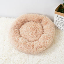 Load image into Gallery viewer, Calming Donut Cat and Dog Bed, Machine Washable, High Bolster, Multiple Sizes