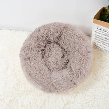 Load image into Gallery viewer, Calming Donut Cat and Dog Bed, Machine Washable, High Bolster, Multiple Sizes