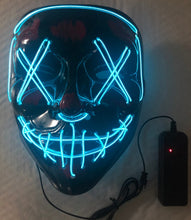 Load image into Gallery viewer, LED Halloween Party Mask
