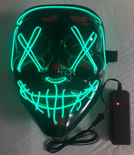 Load image into Gallery viewer, LED Halloween Party Mask