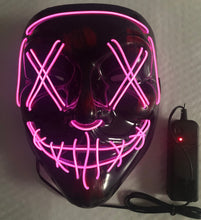 Load image into Gallery viewer, LED Halloween Party Mask