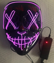 Load image into Gallery viewer, LED Halloween Party Mask