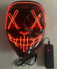 Load image into Gallery viewer, LED Halloween Party Mask