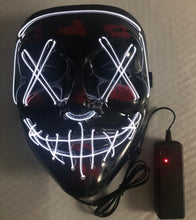 Load image into Gallery viewer, LED Halloween Party Mask