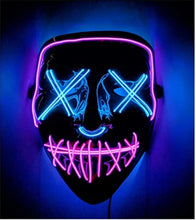 Load image into Gallery viewer, LED Halloween Party Mask